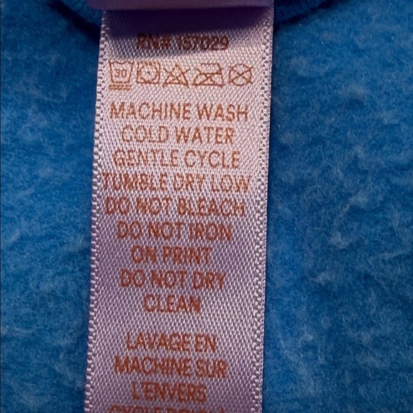 Savage X Fenty Blue Forever Savage Short Dressing Gown Hooded Robe - Picture 9 of 9